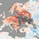 Illustration for article titled A map showing just how freaky this winter really is